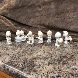 Precious moments tree ornaments or shelf decor